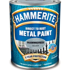 Hammerite hammer effect sølvgrå 0.25l