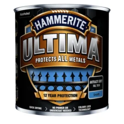 Hammerite ultima smooth anthracite grey 0,25l