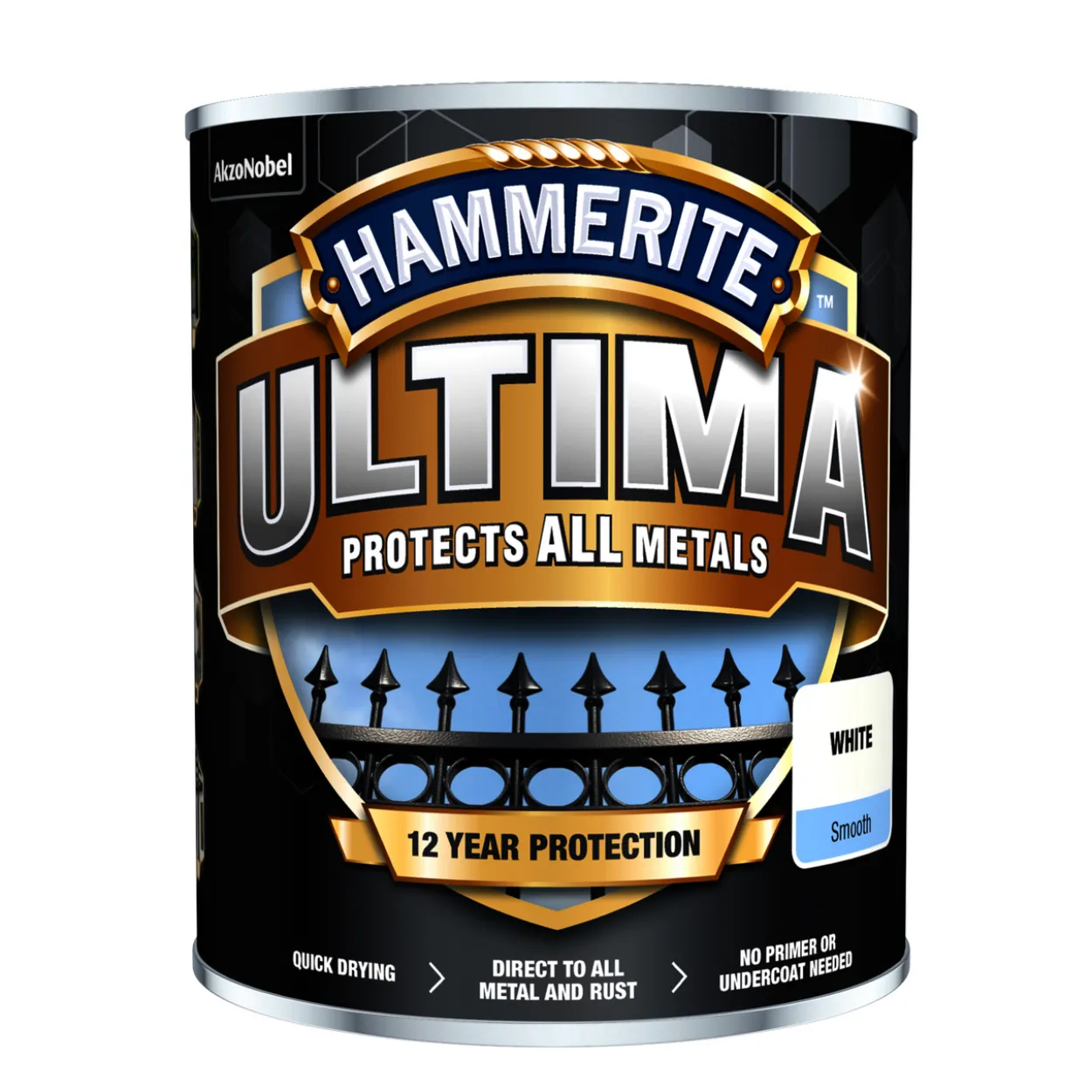 Hammerite ultima smooth white 0,75l