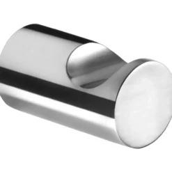 Håndklekrok curve rustfritt stål 2 stk, polert