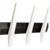 Hoigaard tangent knaggerekke 38 cm sort/hvit