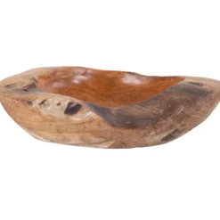 House nordic rio bowl treskål teak ø30