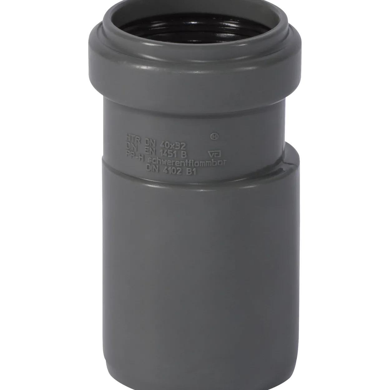 Ht safe reduksjon pp grå 40/32mm