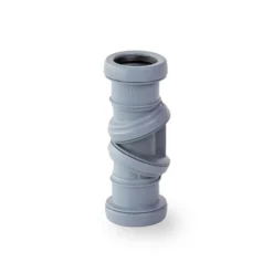 Jotiflex 40mm bend 0-90° dobbelmuffe grå