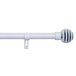 Kirsch stangsett aura ø19 hvit 160-300