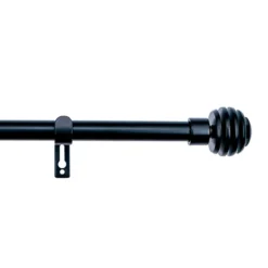 Kirsch stangsett aura ø19 svart 90-160