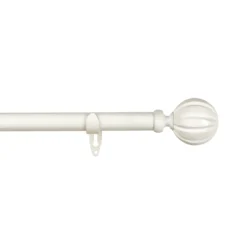 Kirsch stangsett charm 210-380cm hvit