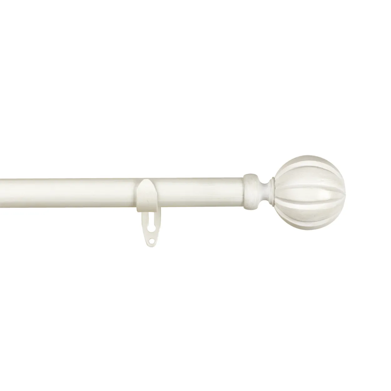 Kirsch stangsett charm 210-380cm hvit