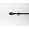 Kirsch stangsett havanna 90-160cm sort