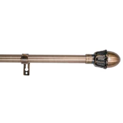 Kirsch stangsett mozart ø19 120-210cm messing