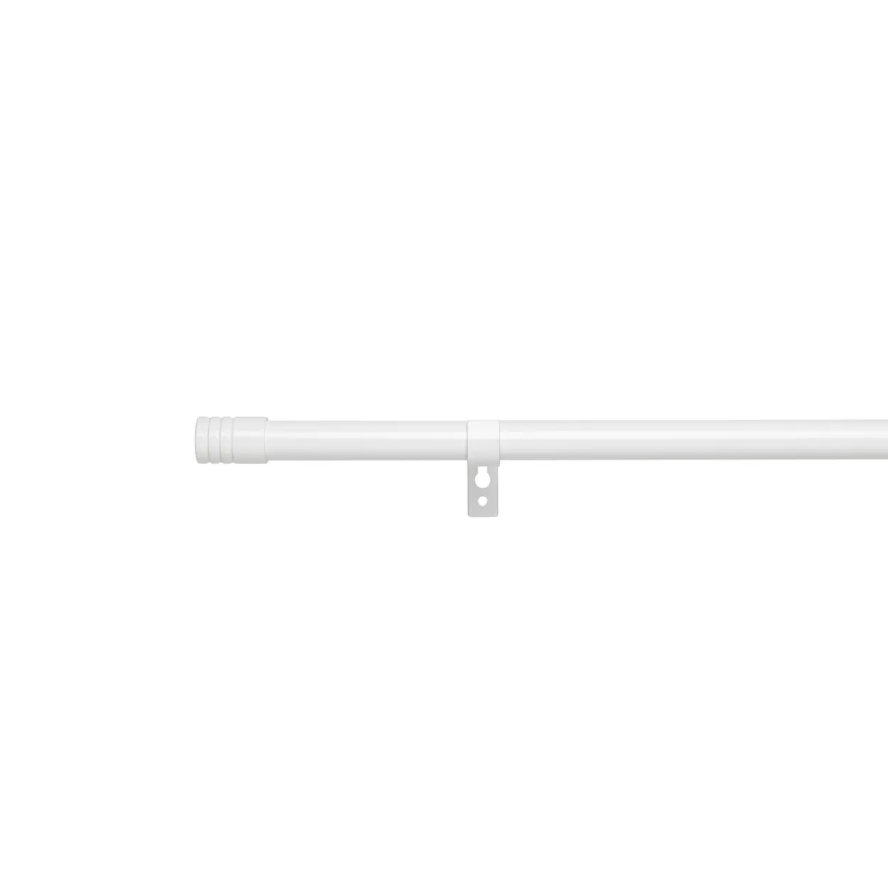Kirsch stangsett rimini 160-300 ø19mm hvit