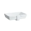 Laufen living city underlimt servant 54,5x36 cm m/glasert utside slipt hvit