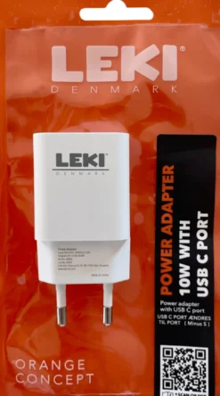 Leki bycph usb-c power adapter 10w