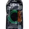 Leki denmark braided green cable usb-c to lightning 1.0 m