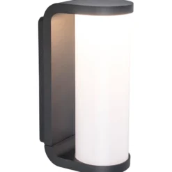 Lutec architectural adalyn vegghengt lampe mørk grå