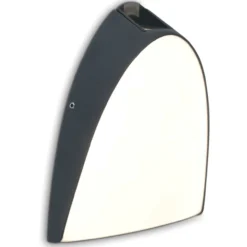 Lutec architectural apollo veggghengt lampe mørk grå