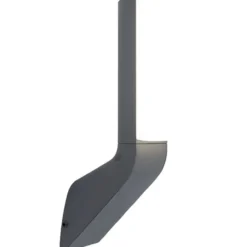 Lutec architectural bati vegghengt lampe kull grå