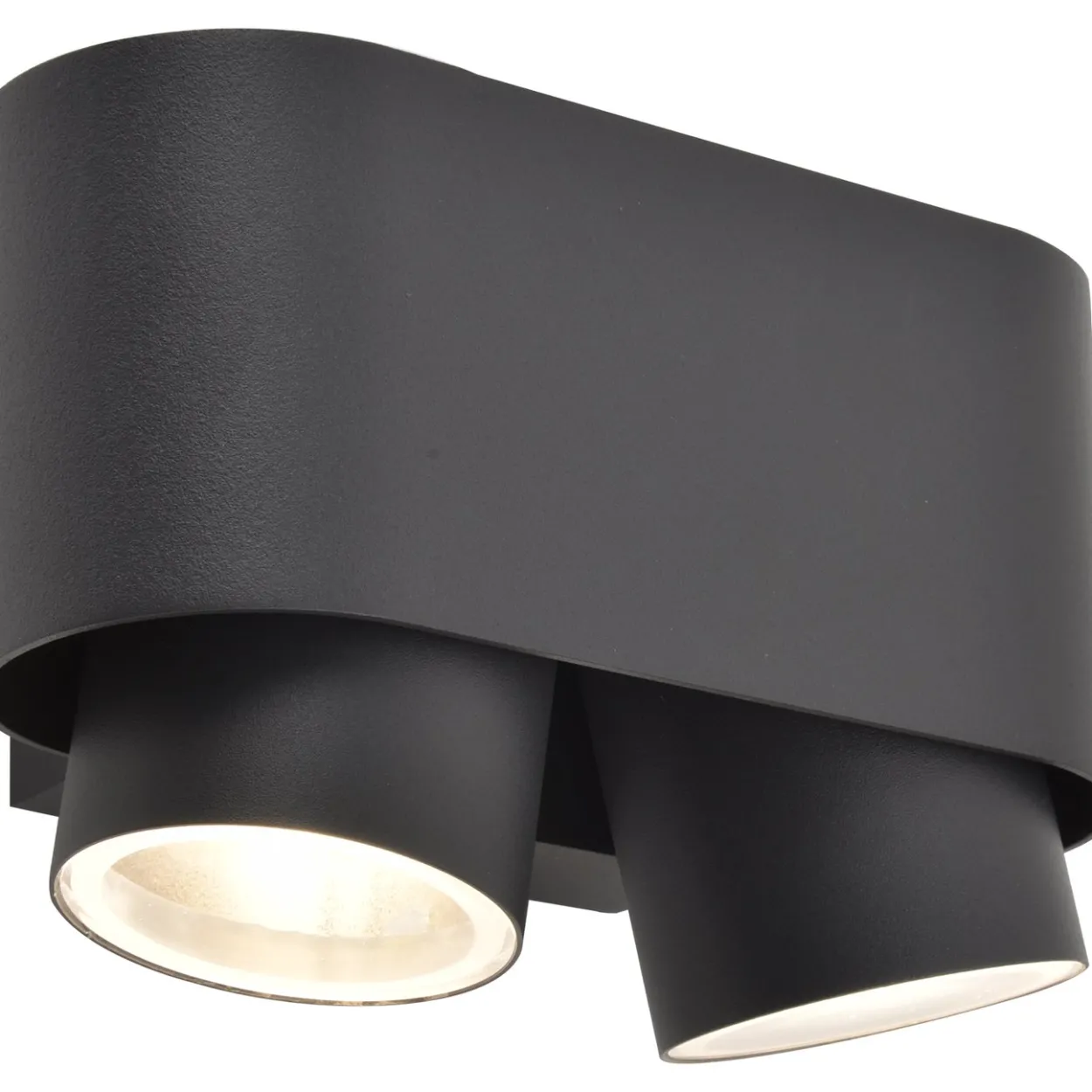 Lutec architectural cypres lampe mørk grå