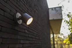 Lutec architectural explorer vegghengt lampe mørk grå