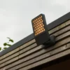 Lutec atlantis lille led vegglampe 1 lys mørkegrå 4000k