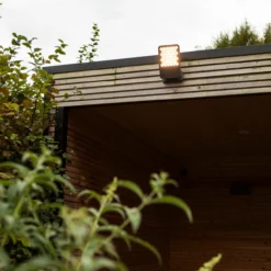 Lutec atlantis lille led vegglampe 1 lys mørkegrå 4000k