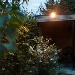 Lutec atlantis lille led vegglampe 1 lys mørkegrå 4000k