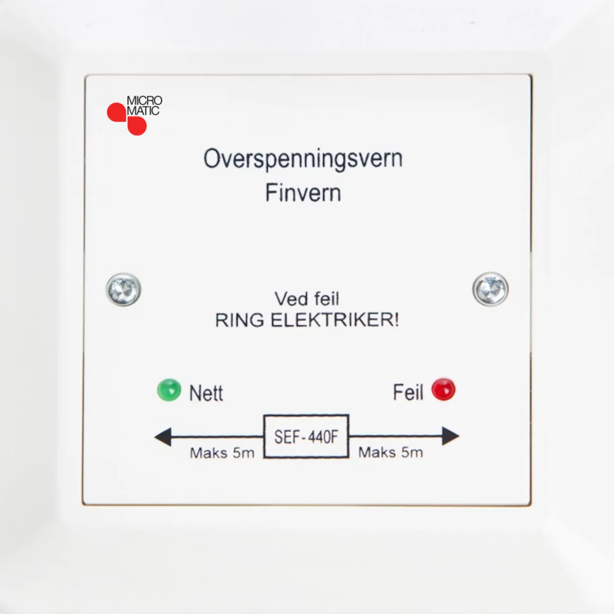 Micromatic finvern boks sef-440f