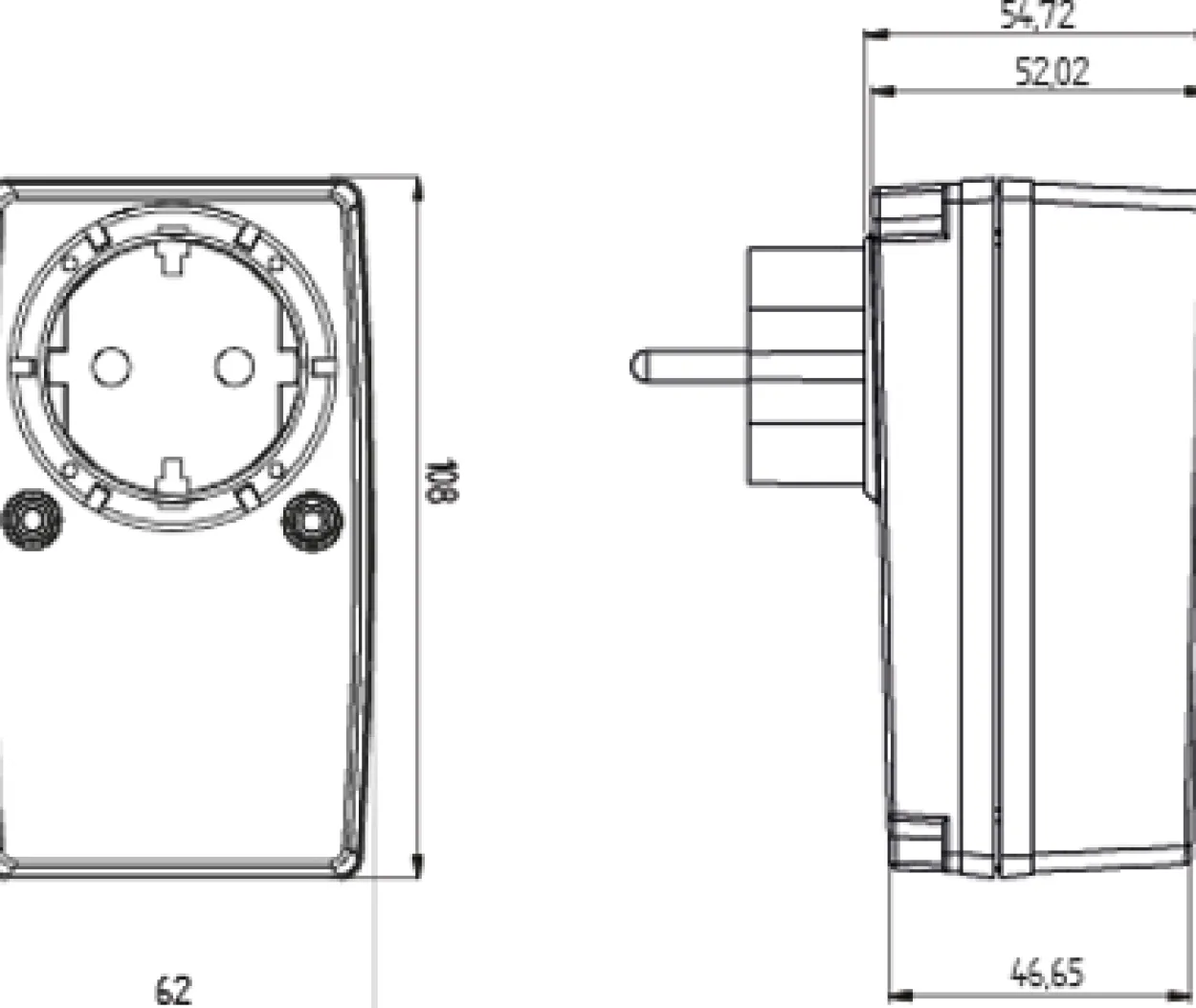 Micromatic finvern sef-440f pluggbart for stikk t3