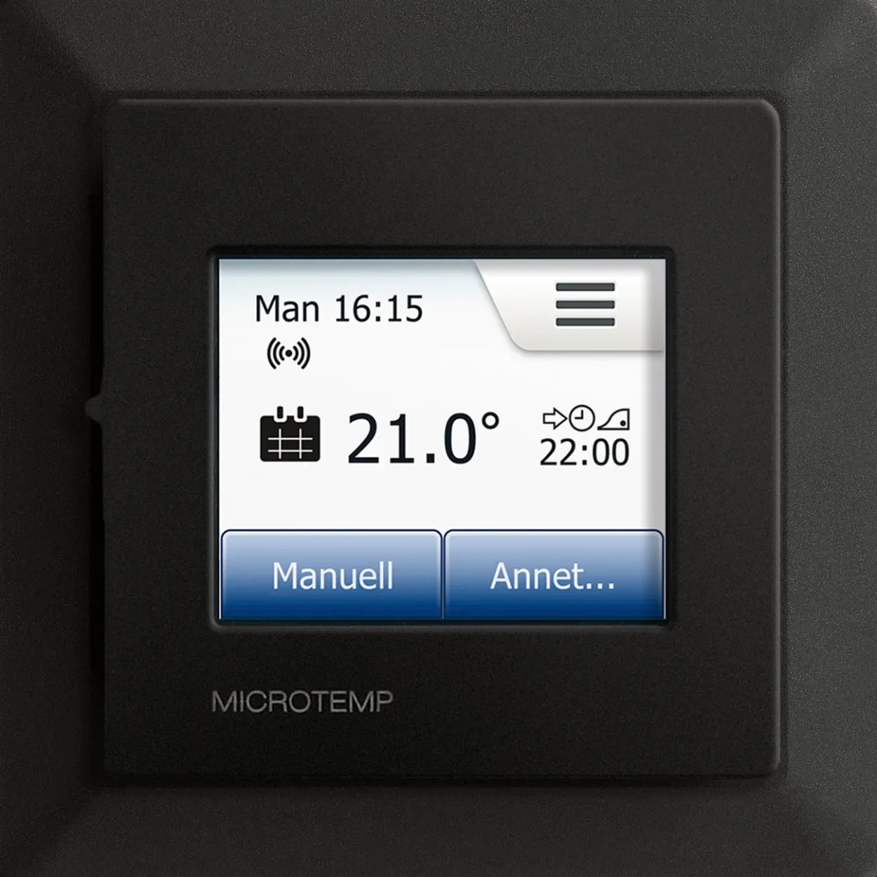 Micromatic termostat wifi mwd5-1999 matt sort