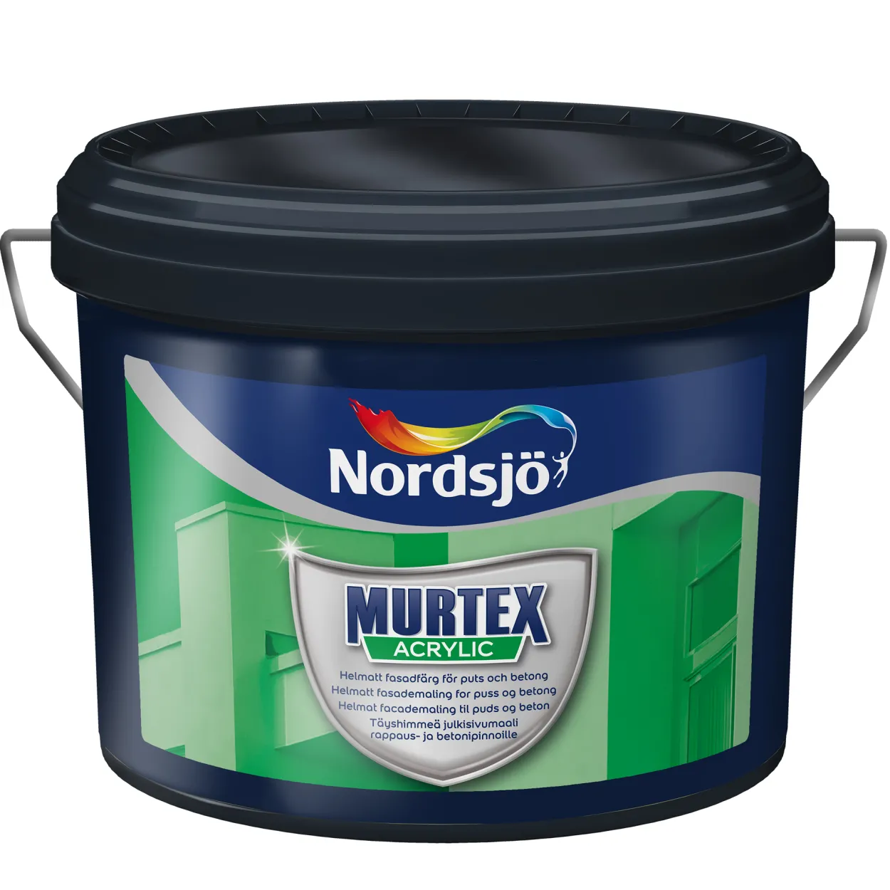 Murtex acrylic black 2,325l