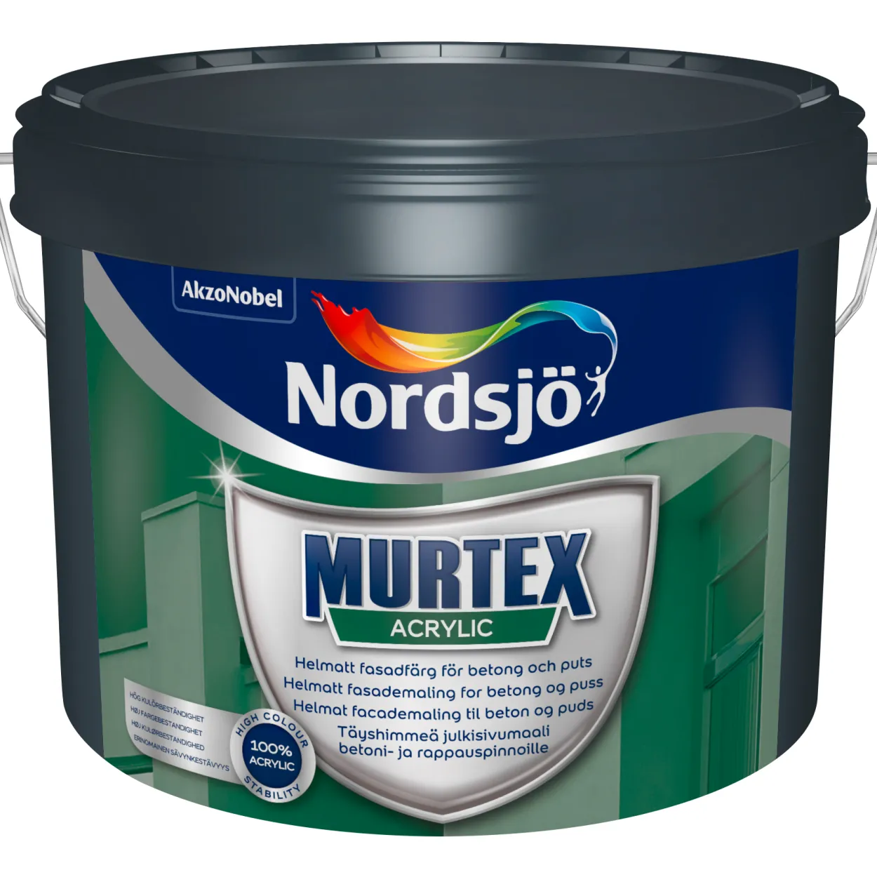 Nordsjø murtex acrylic bw 2,5 l