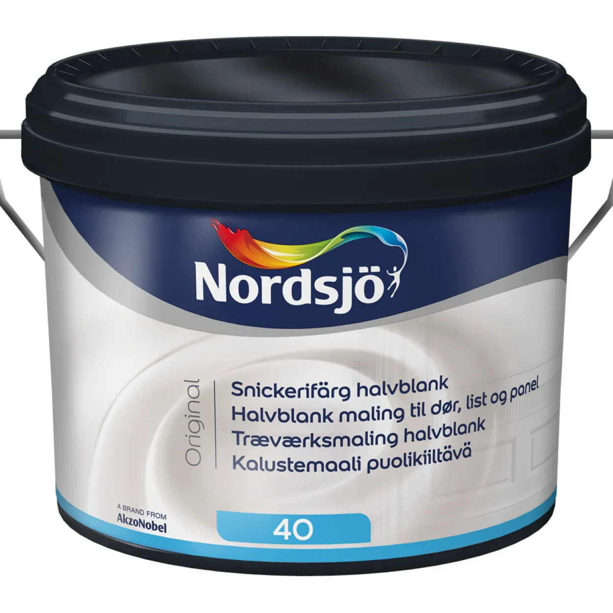 Nordsjø original dør/list halvblank bw 2.5l