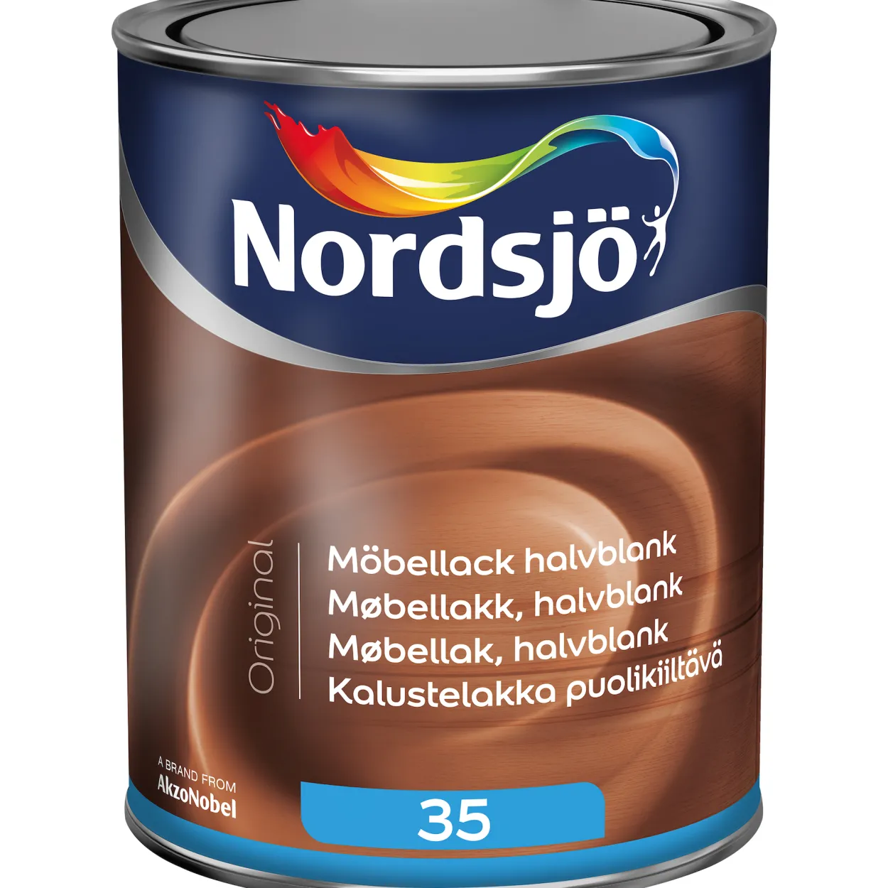 Nordsjø original møbellakk halvblank 1l