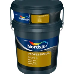 Nordsjø professional epoxy gulv mellomgrå 10l inkl. herder