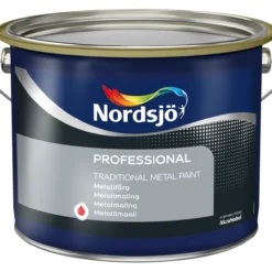 Nordsjø professional trad metal paint bw 1l