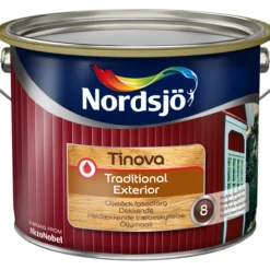 Nordsjø tinova traditional exterior bw 10l