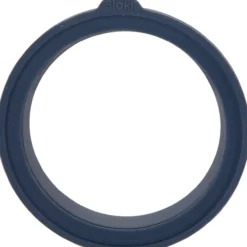 Oppbevaringskrukke borosilikatglass 2500ml glasslokk blå