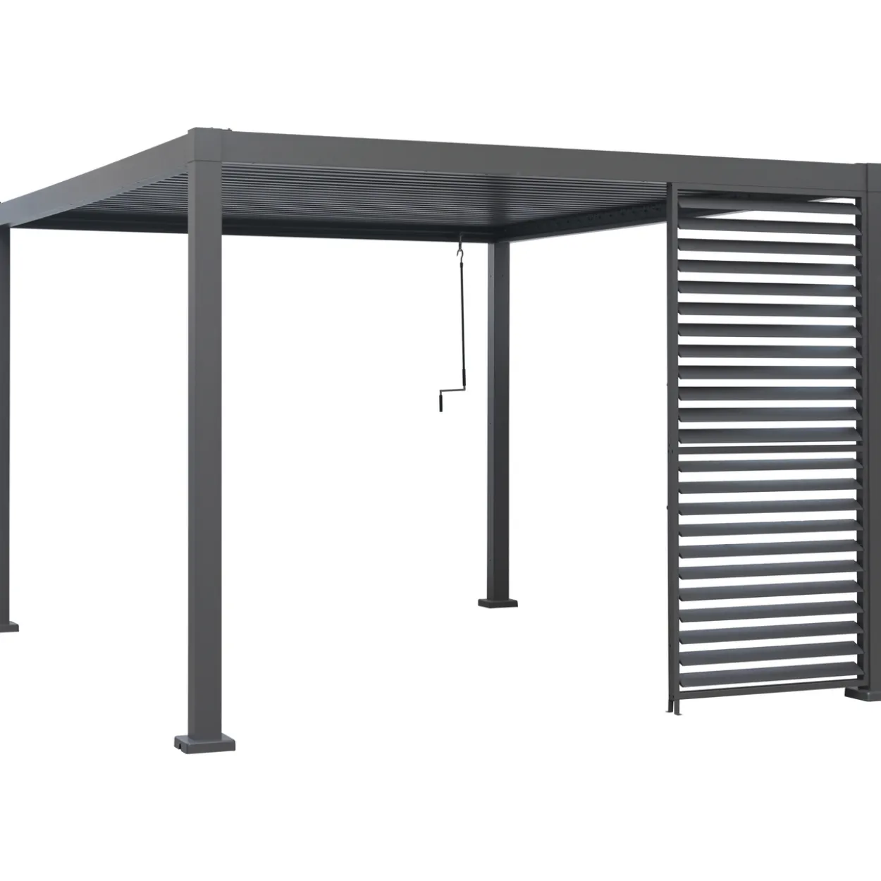 Outfit sidepanel pergola lamell 1stk f/3m