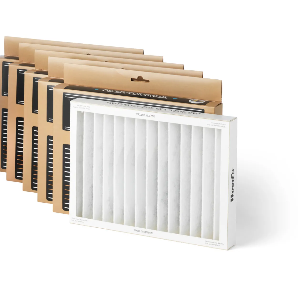 5 pack filter til wood's avfukter sw/ld modell
