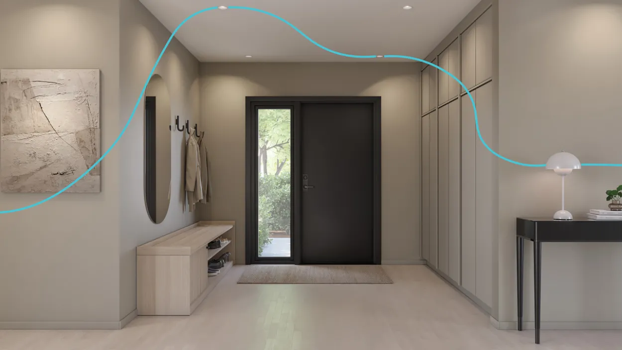 Plejd downlight tilt svart