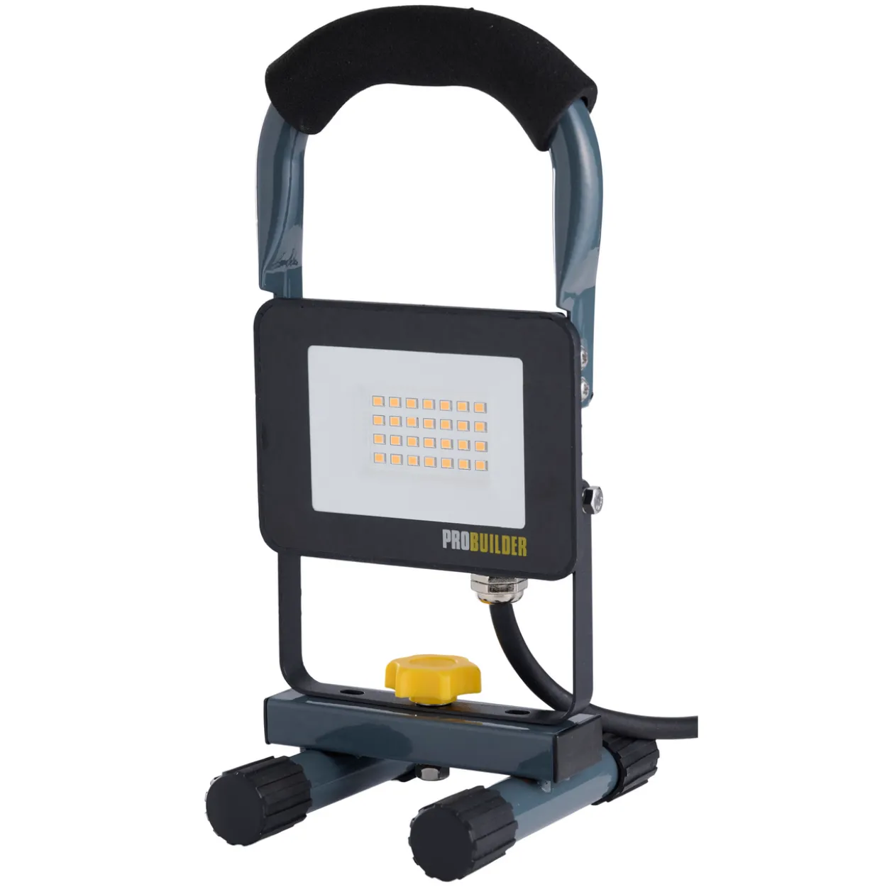 Probuilder arbeidslampe led 20w m/stativ