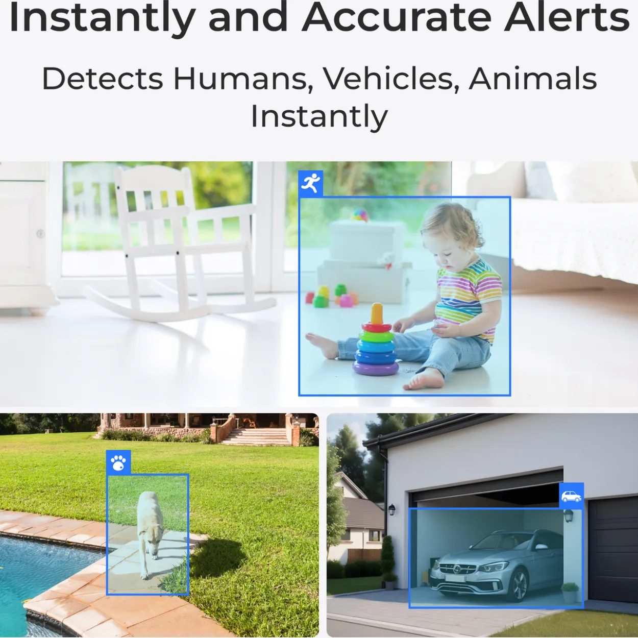 Reolink batteridrevet kamerakit home hub m/ 2x argus 3e