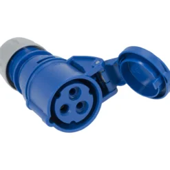 Skjøtekontakt rundstift 32a 230v 232-6