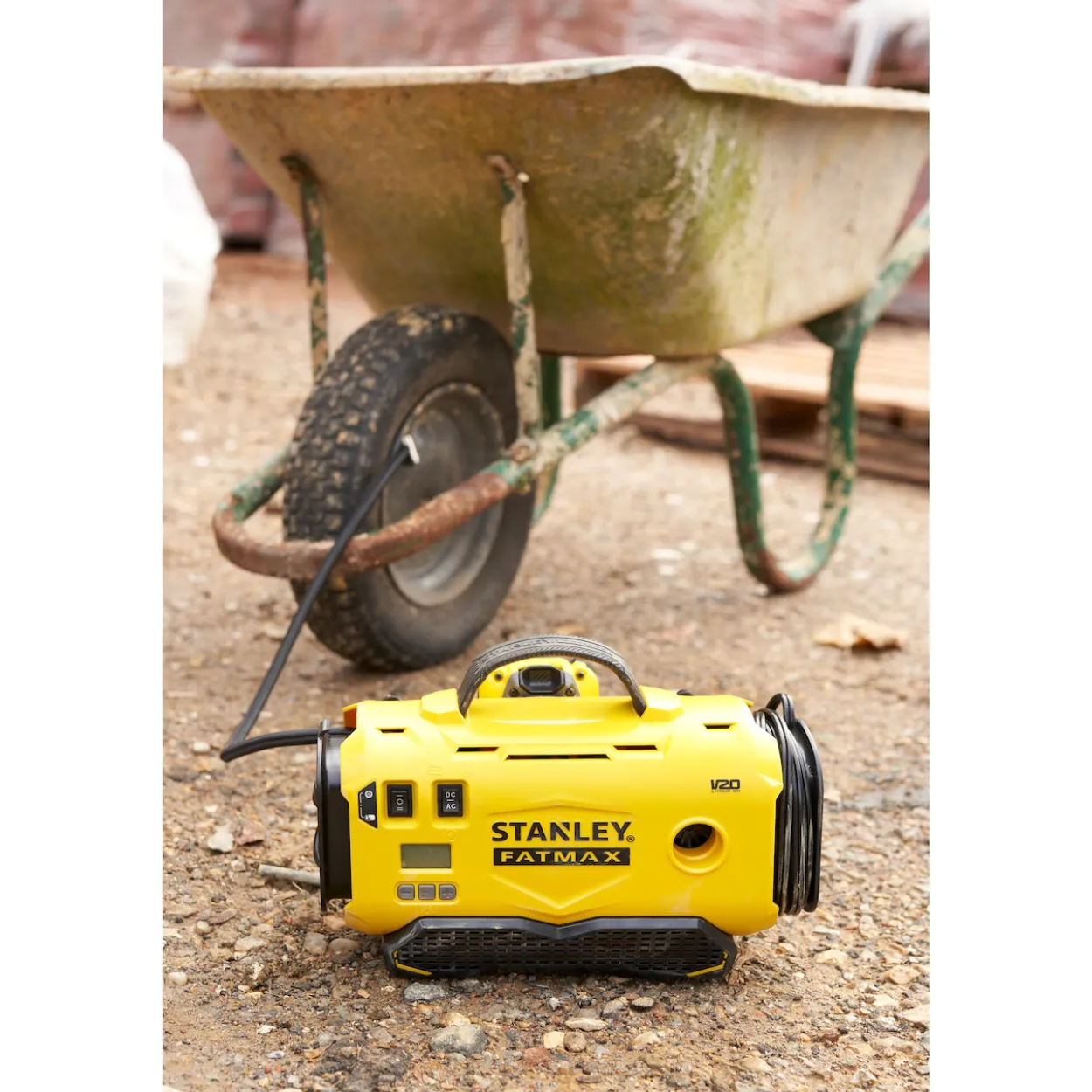 Stanley fatmax luftpumpe universal 18v sfmce520b