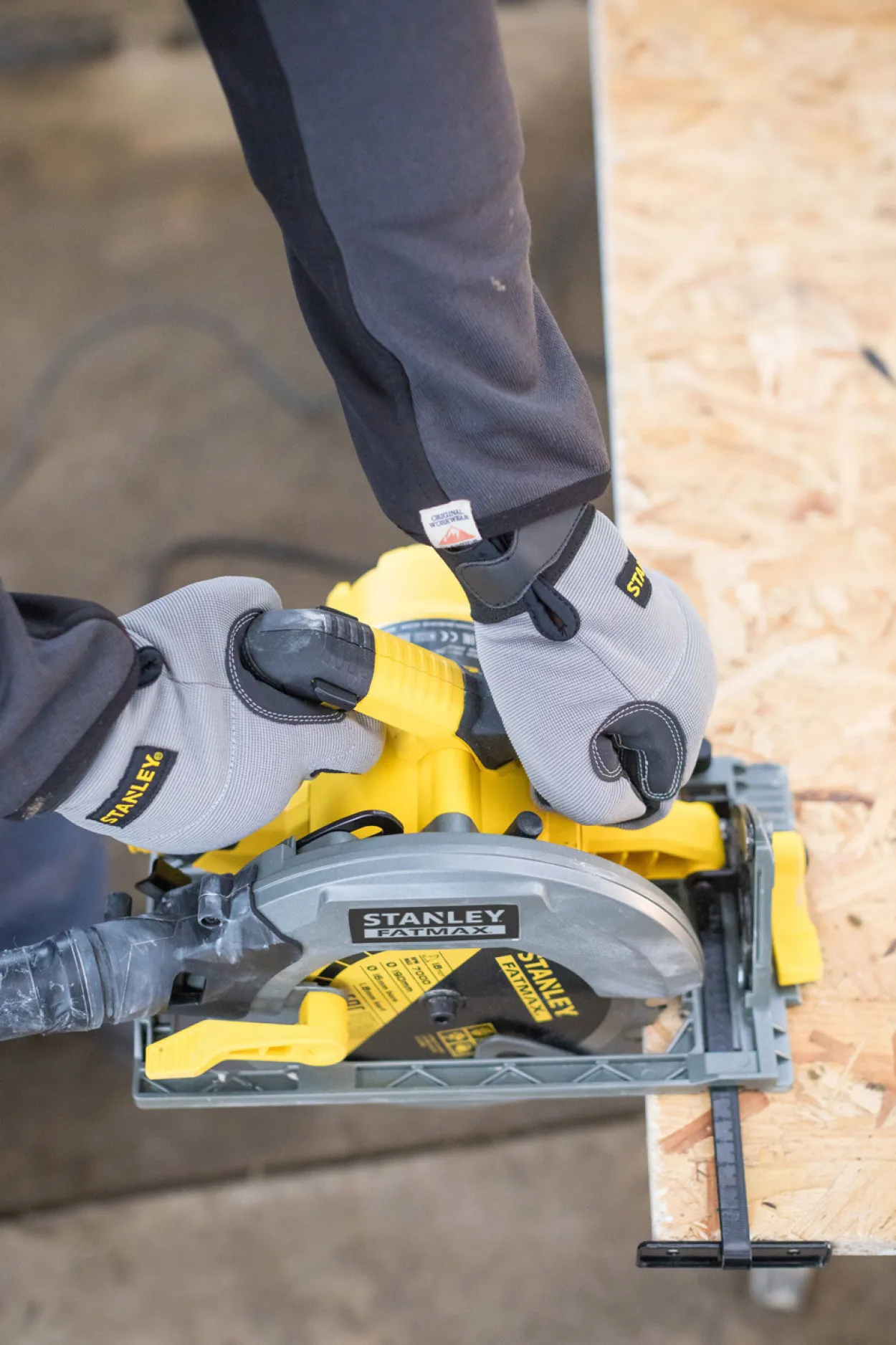 Stanley fatmax sirkelsag 1650w 190x16mm