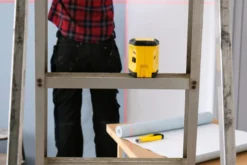 Stanley krysslinjelaser rød stråle