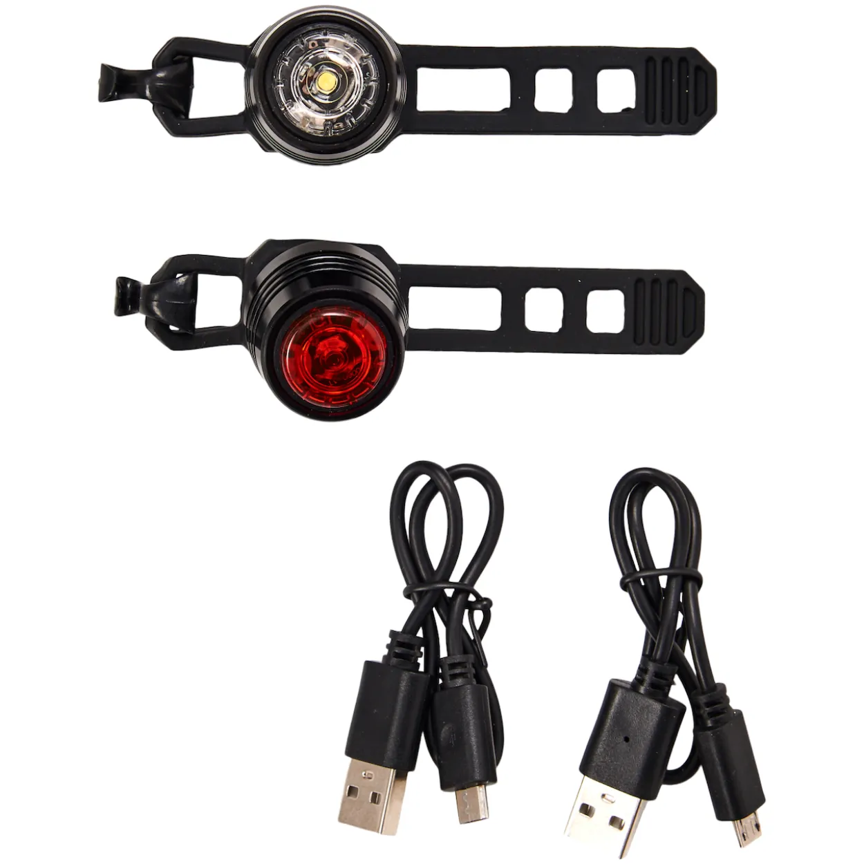 Sykkellyktsett usb