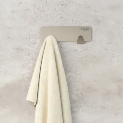 T&b knagg med 2 kroker beige