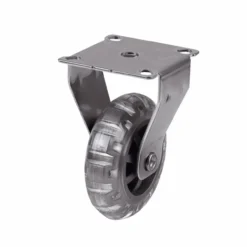 Theofils fast hjul med plate 75mm