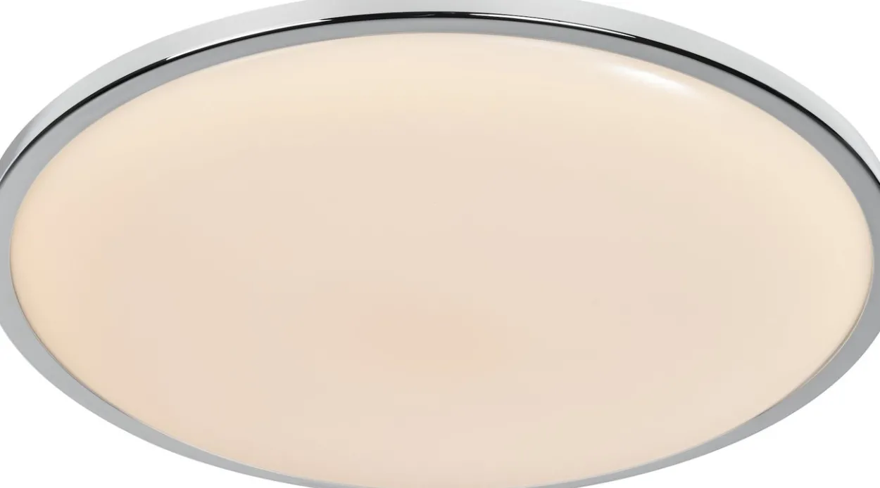 Trend elida plafond ip44 krom dimbar